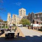 York Minster view from York Minster refectory