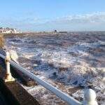 Bridlington rough seas