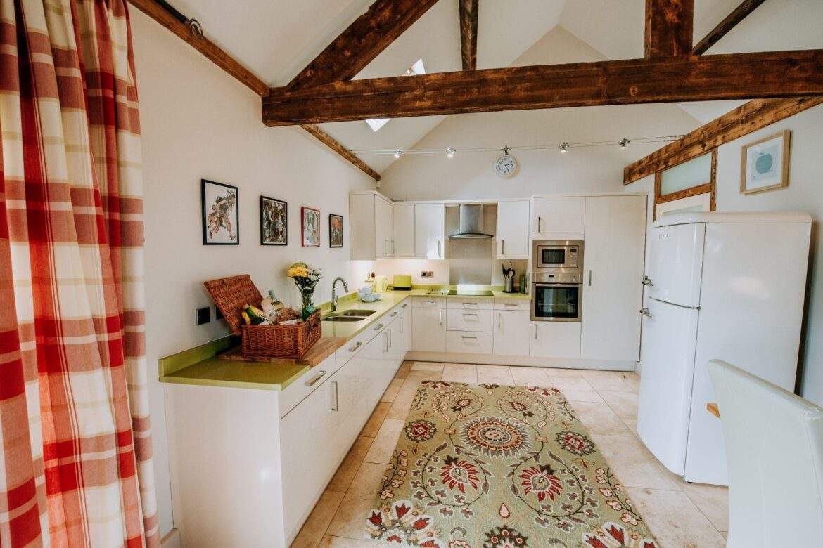 Cake House, High Barn High Barn Cake House kitchen longshot