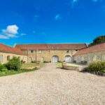 High Barn Cottages Heritage Escapes. View of all the cottages from the car-park
