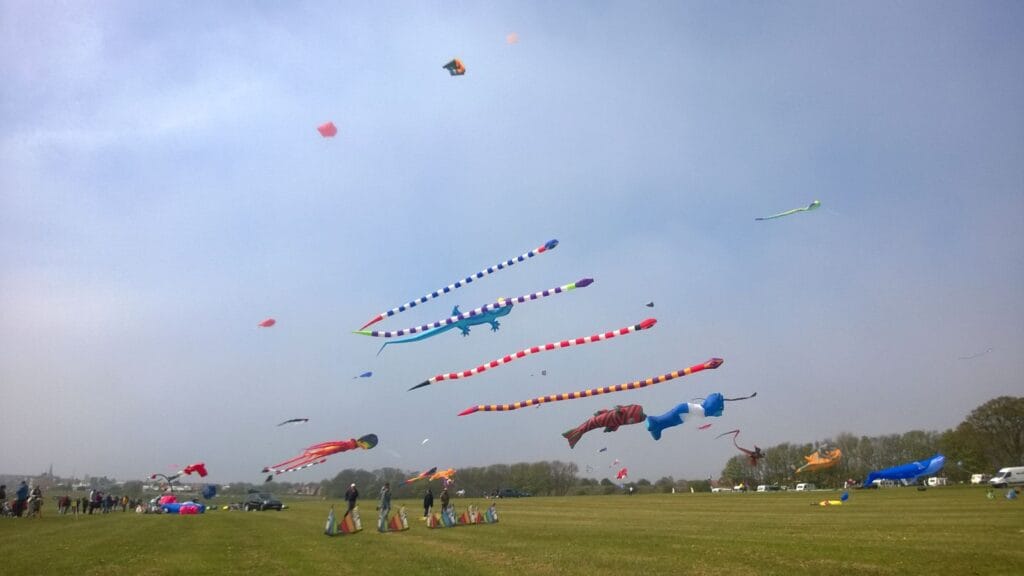 Annual May Kite Festival in Sewerby