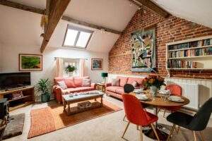 Old dairy full living dining