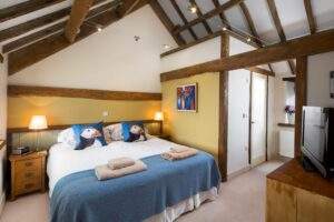High Barn Owl House master bedroom