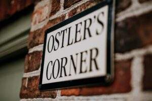 Ostlers Corner Signage